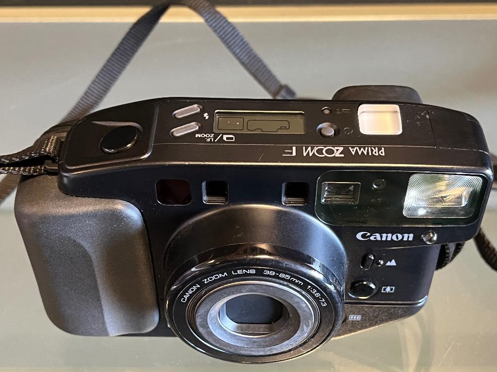 Canon Prima ZOOM F 39-85mm, Ophalen of Verzenden, Gebruikt, Compact, Canon