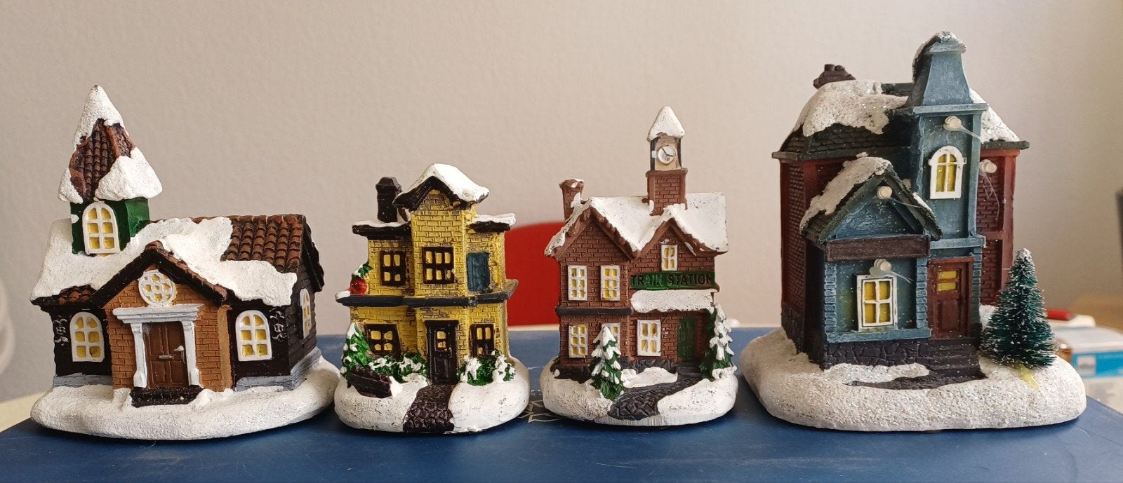 Kerst huisjes, Ophalen of Verzenden