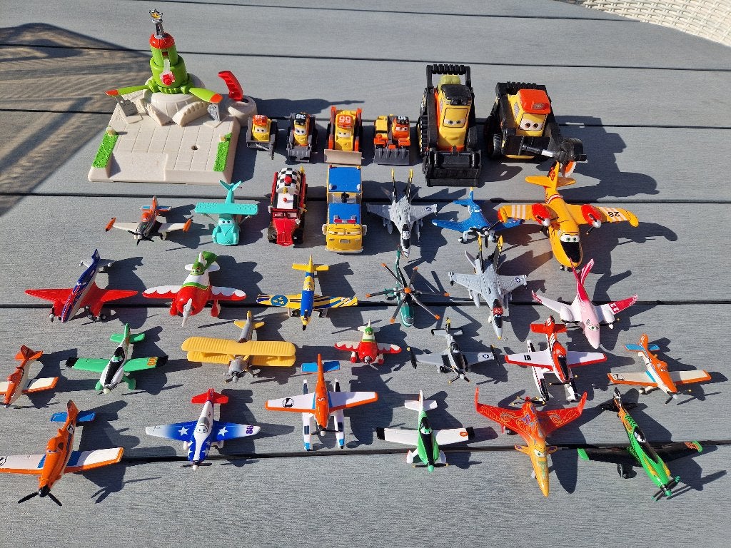 Grote verzameling Disney Cars Planes!!!, Ophalen of Verzenden, Gebruikt