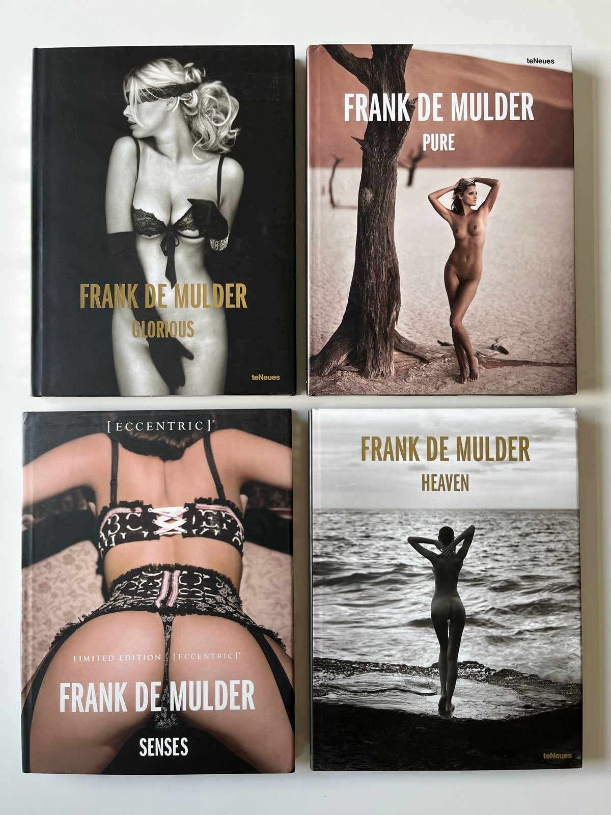 4 uitverkochte fotoboeken Frank de Mulder, 2 gesigneerd, Ophalen of Verzenden, Zo goed als nieuw, Fotografen