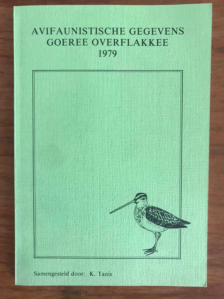 Avifaunistische gegevens Goeree Overflakkee 1979, Boeken, Ophalen of Verzenden, Zo goed als nieuw, Vogels