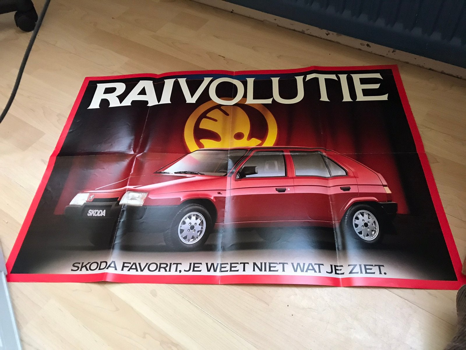 Skoda favorit folder, Ophalen of Verzenden, Gelezen, Overige merken