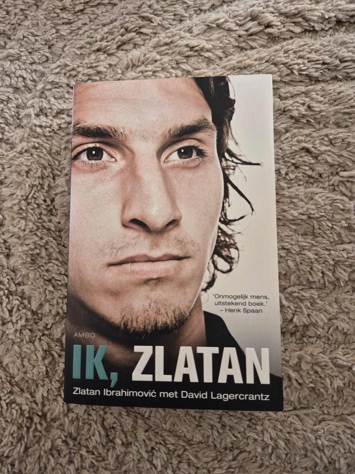 Ik, Zlatan - De biografie van Zlatan Ibrahimović, Ophalen of Verzenden, Gelezen, Zlatan Ibrahimović met David Lagercrantz, Sport