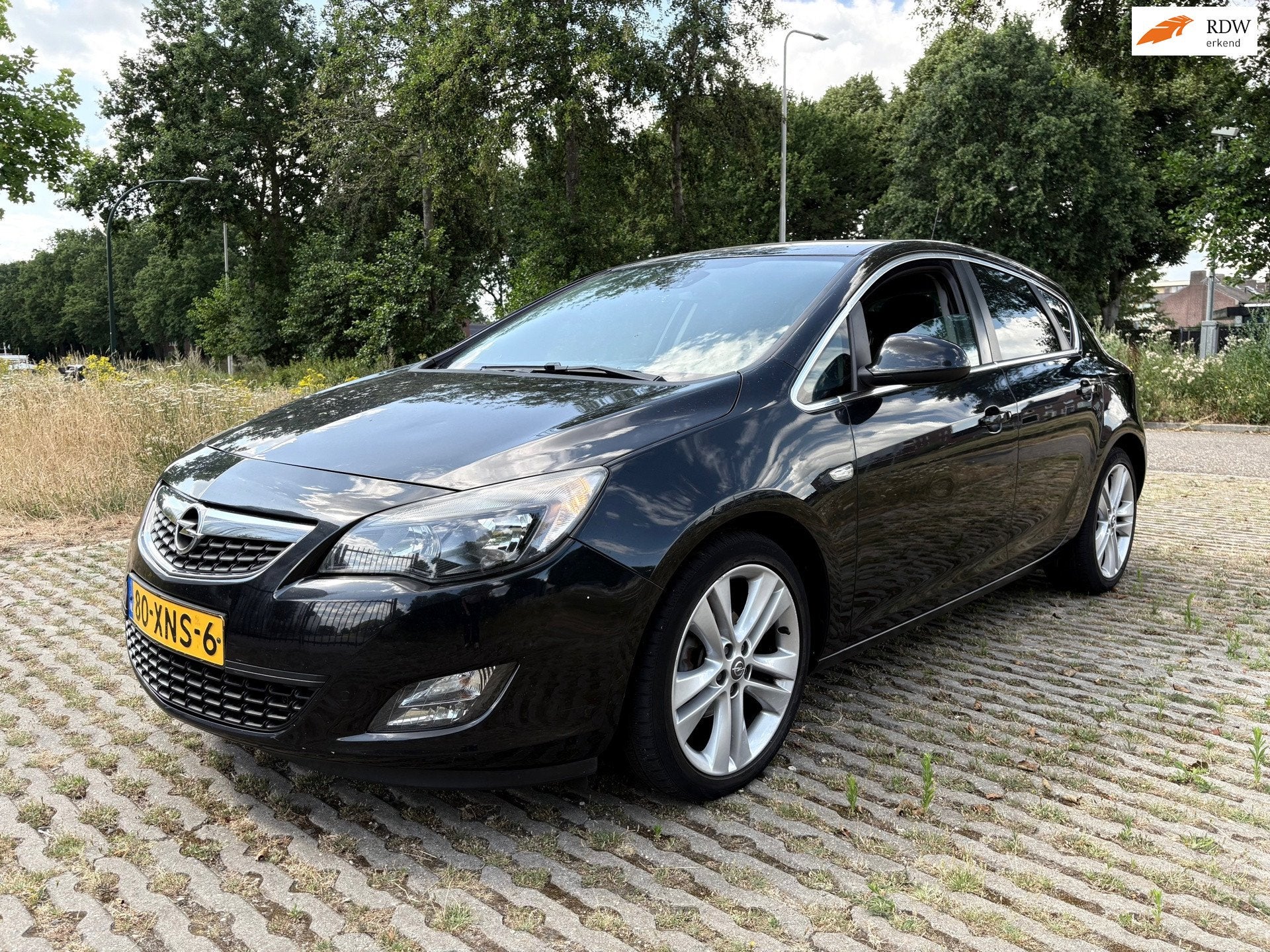 Opel Astra 1.4 Turbo Sport - airco, Auto's, Voorwielaandrijving, Euro 5, Stof, Gebruikt