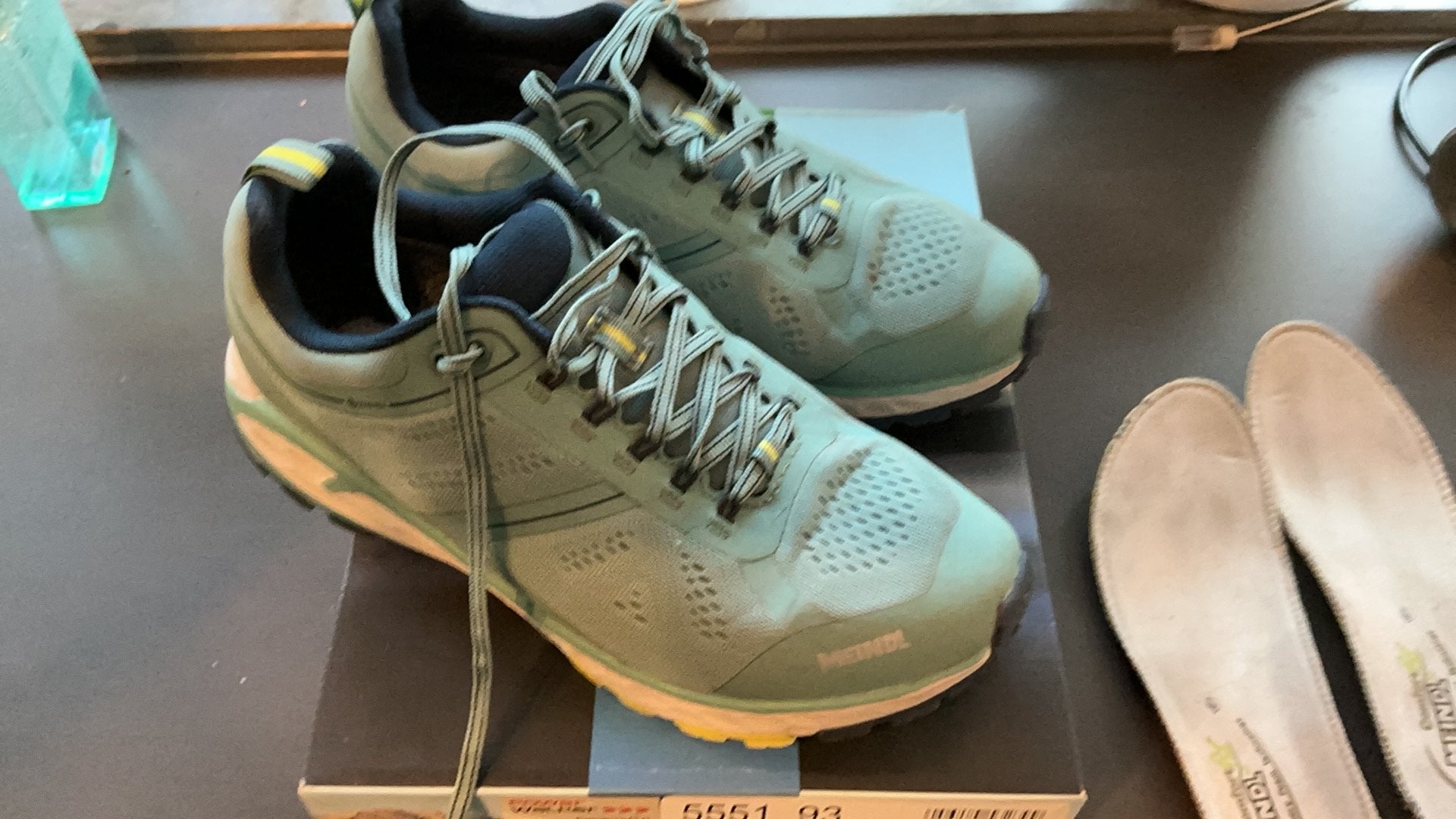 Meindl comfort fit  ZGAN maat 7,5 3 x gedragen  wandelschoen, Ophalen of Verzenden, Zo goed als nieuw, Schoenen
