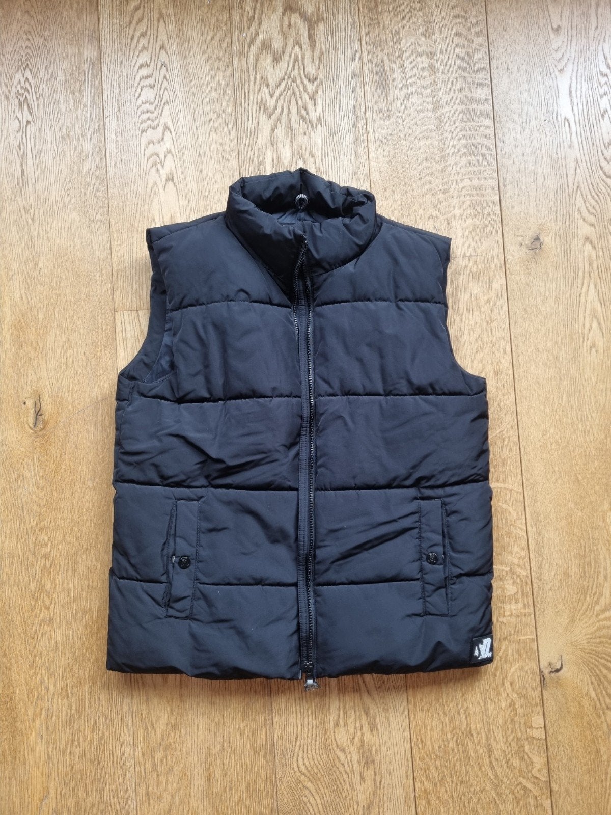 Zwarte Salty Dog bodywarmer maat 170/176, Ophalen of Verzenden, Zo goed als nieuw
