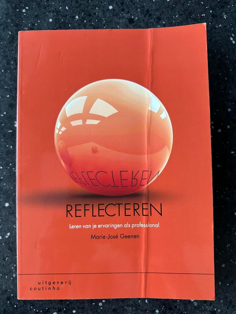 Reflecteren   Marie Jose Geenen, Ophalen of Verzenden, Beta, Zo goed als nieuw, HBO