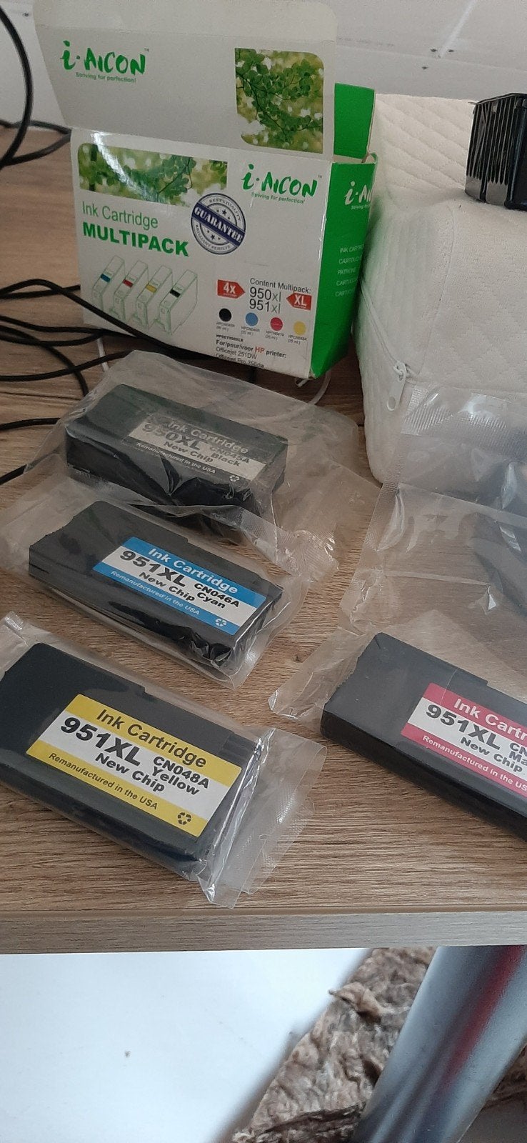 i-Aicon Multipack Inktcartridges 950XL/951XL voor HP, Ophalen of Verzenden, Nieuw, Cartridge, I-Aicon