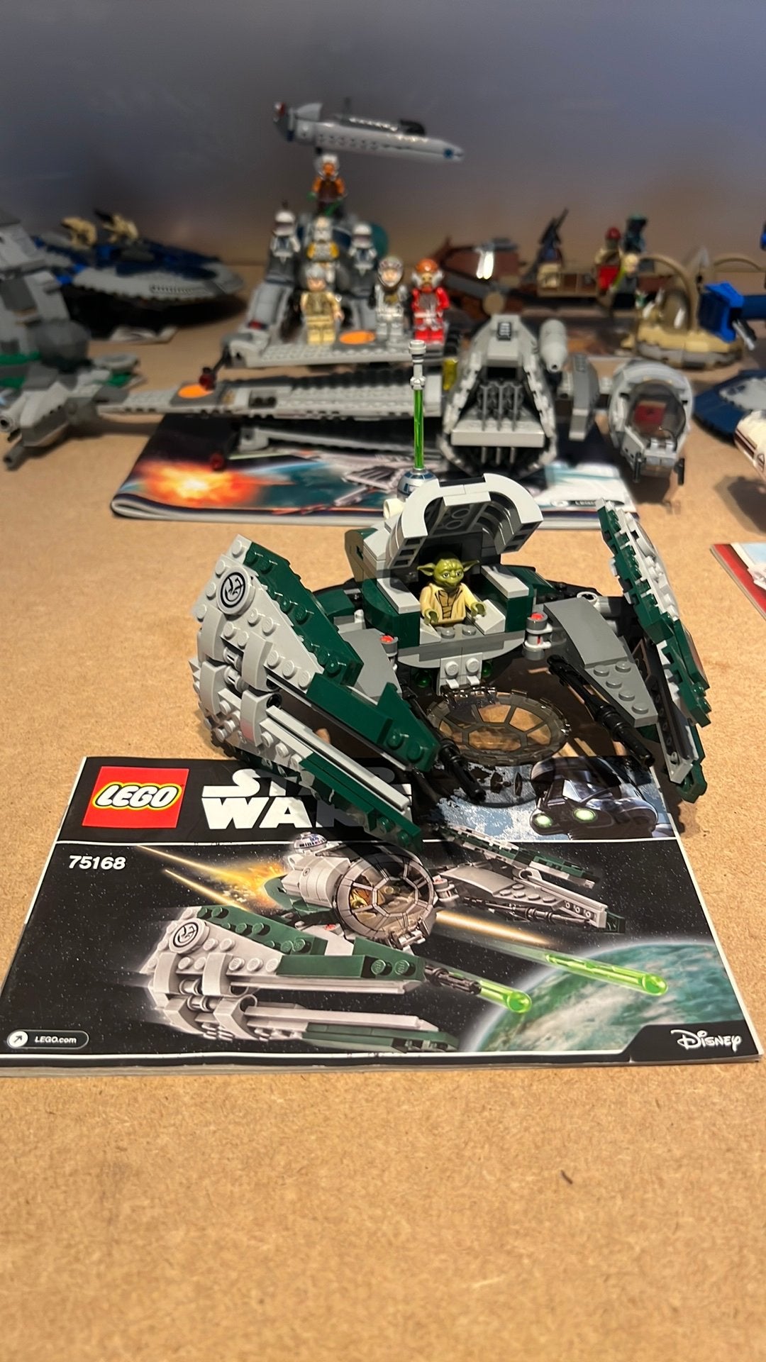 Lego 75168 Yoda’s Jedi Starfighter, Ophalen of Verzenden, Zo goed als nieuw