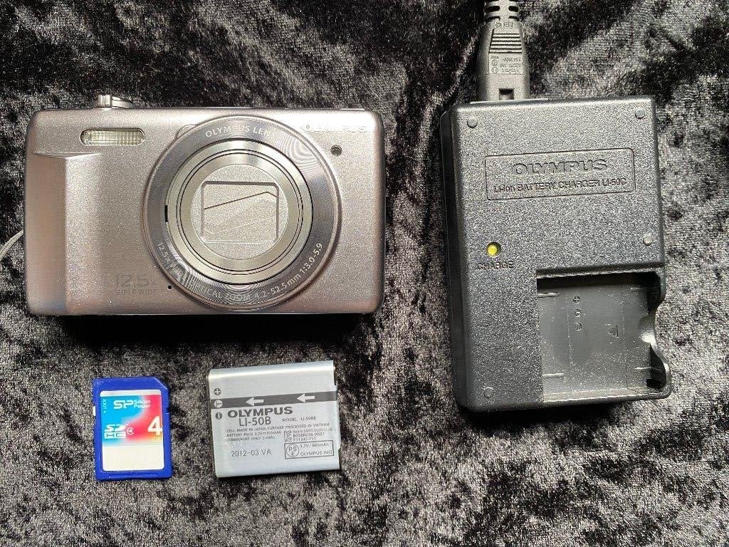 Olympus VR-360 digitale camera, Audio, Tv en Foto, Fotocamera's Digitaal, Beeldstabilisatie, 16 megapixels, Ophalen of Verzenden