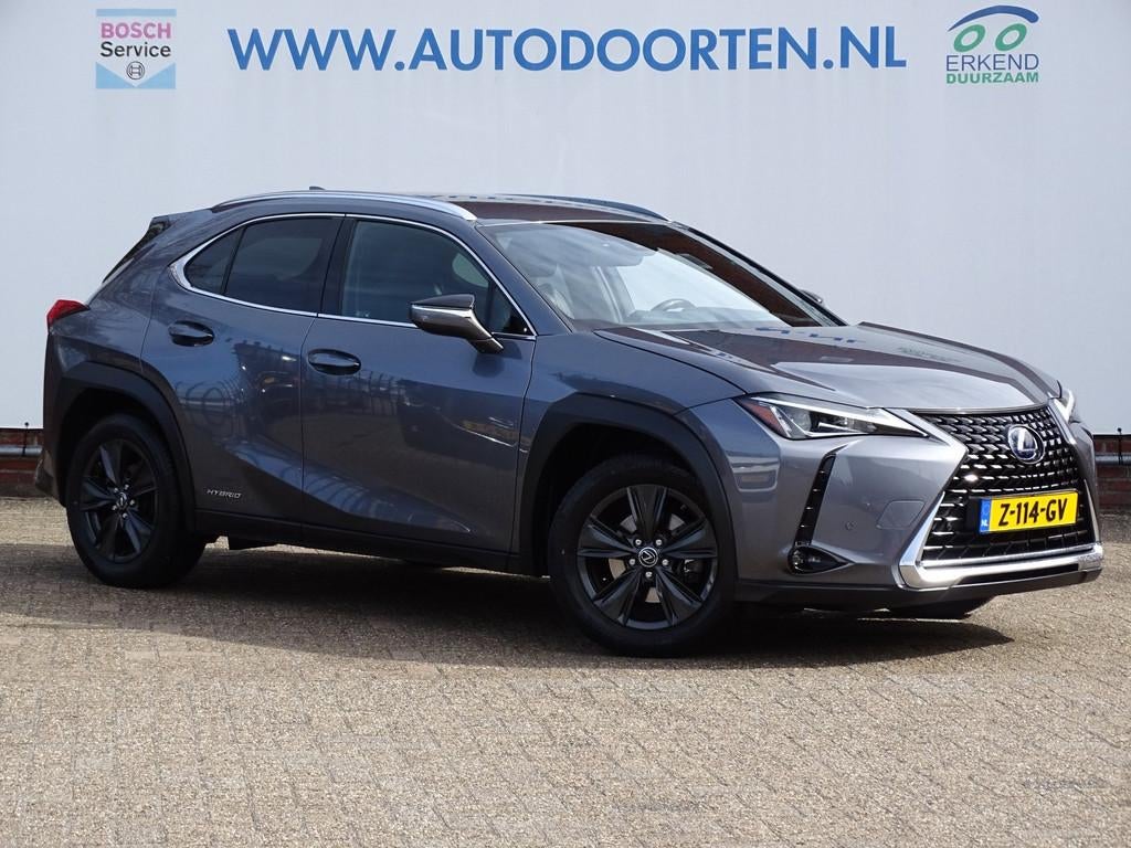 Lexus UX 250h F Sport Line|Camera|HUD|Leder, Auto's, Gebruikt, Leder, Bedrijf, Hybride Elektrisch/Benzine
