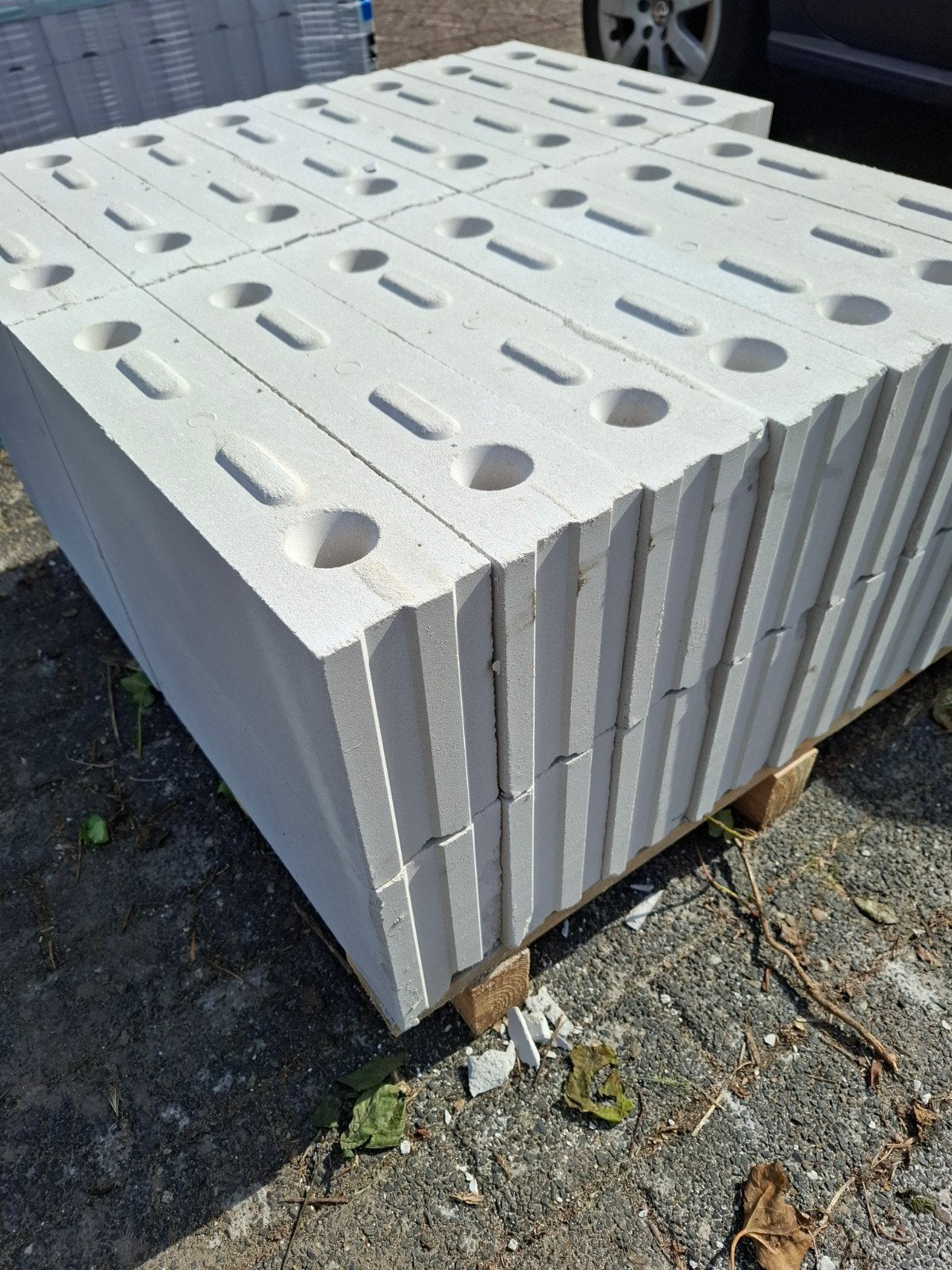 Pallet kalkzandsteen 437x100x198 mm, Doe-het-zelf en Verbouw, Metselstenen, Ophalen, Nieuw, Kalkzandstenen