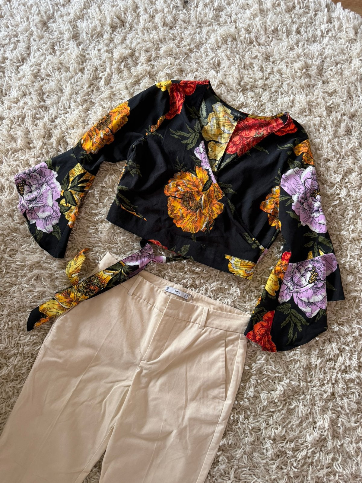 River Island crop top - nieuw, Zwart, Nieuw, Ophalen of Verzenden, Korte mouw
