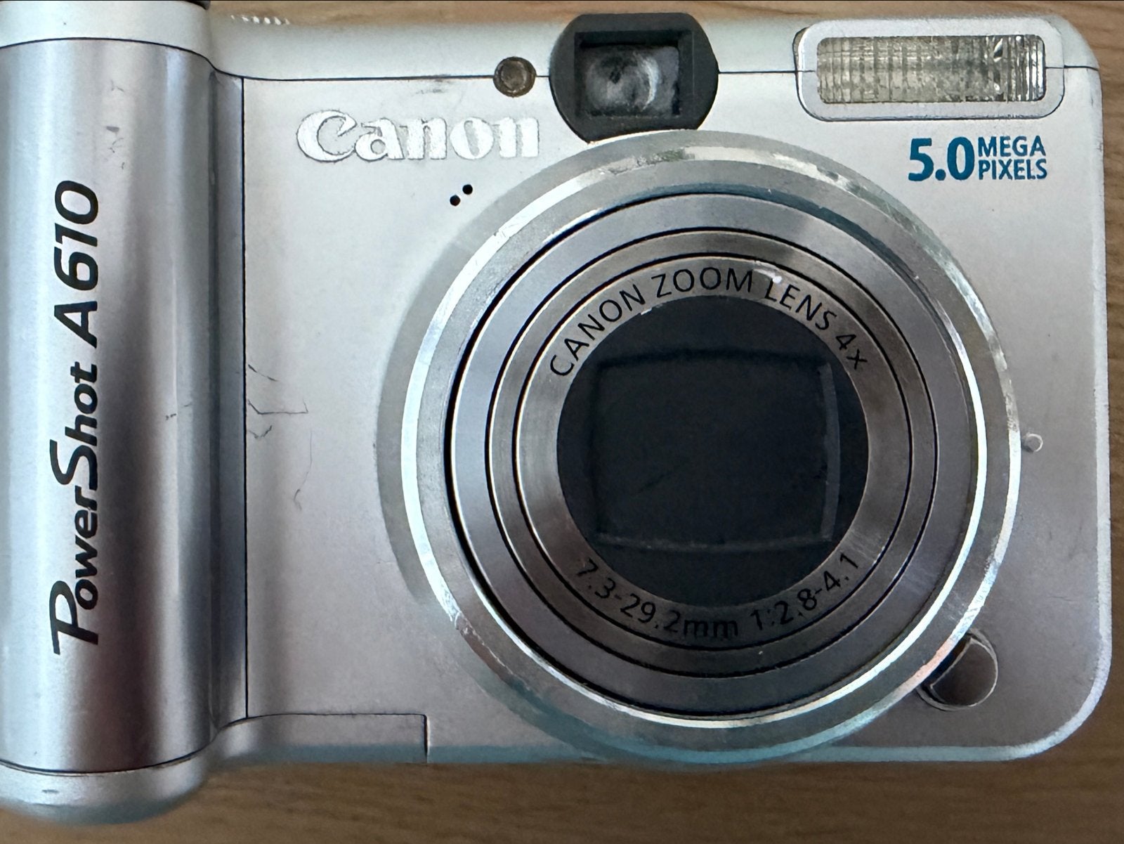 Canon PowerShot A610 - Compactcamera 5.0 Megapixels, Gebruikt, Canon, Ophalen of Verzenden, Compactcamera