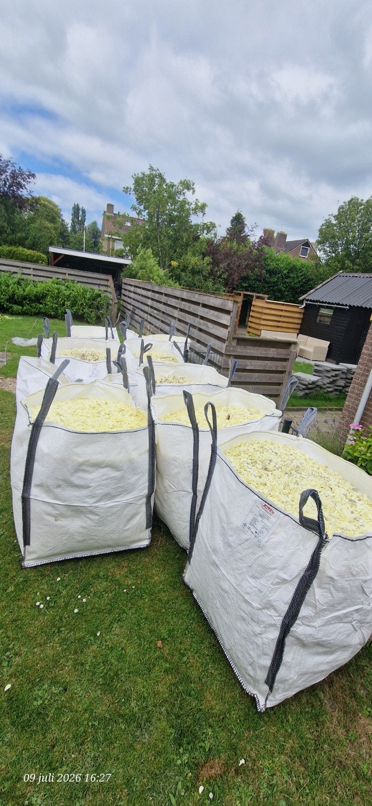 Isolatiechips voor spouwmuur- of vloerisolatie, Doe-het-zelf en Verbouw, Isolatie en Afdichting, Overige materialen, 15 m² of meer
