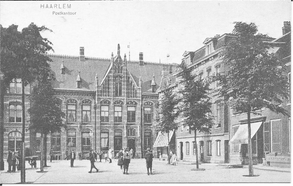 Haarlem Postkantoor., Verzamelen, Ansichtkaarten | Nederland, Ophalen of Verzenden, 1960 tot 1980, Ongelopen, Noord-Holland