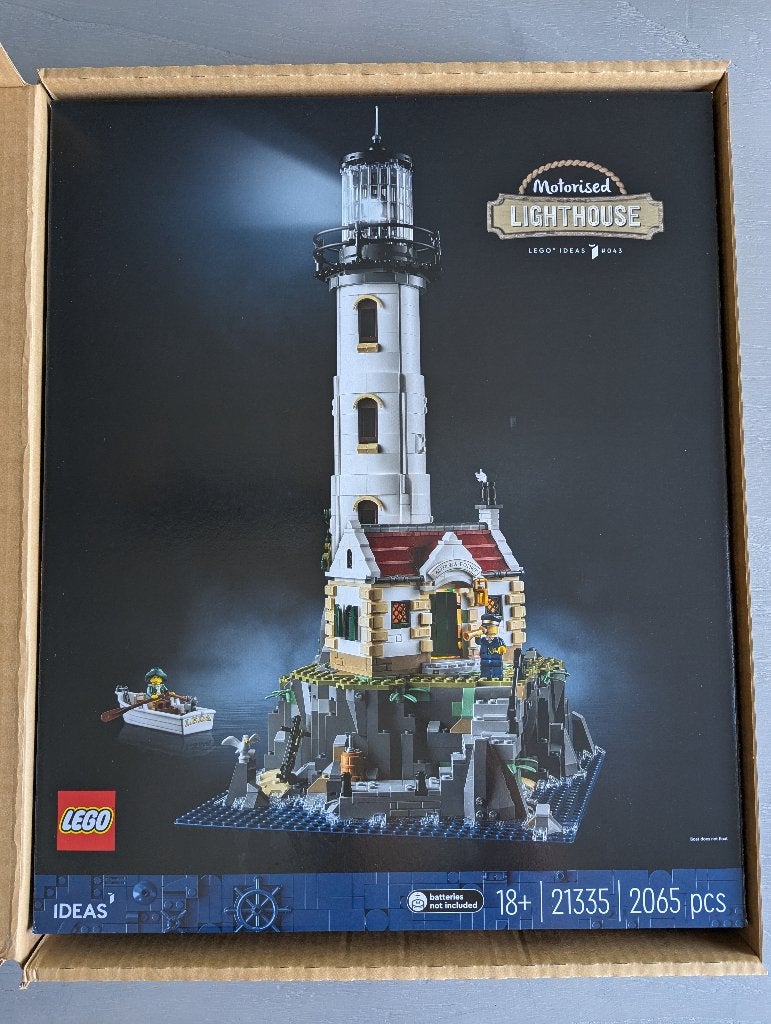 LEGO 21335 - Gemotoriseerde vuurtoren (Ideas) – Nieuw!, Nieuw, Ophalen of Verzenden, Ideas, Complete set