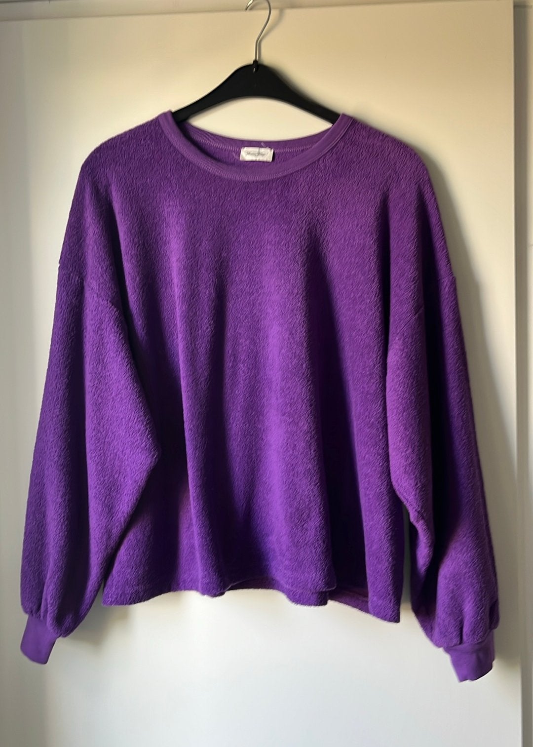 American Vintage paarse sweater mt.42 /44, Verzenden, Zo goed als nieuw, Maat 42/44 (L), Paars