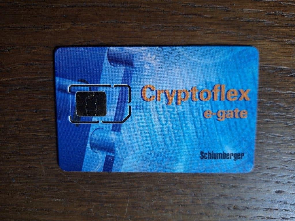 mooie DEMO SIM telefoonkaart Schlumberger, Ophalen of Verzenden