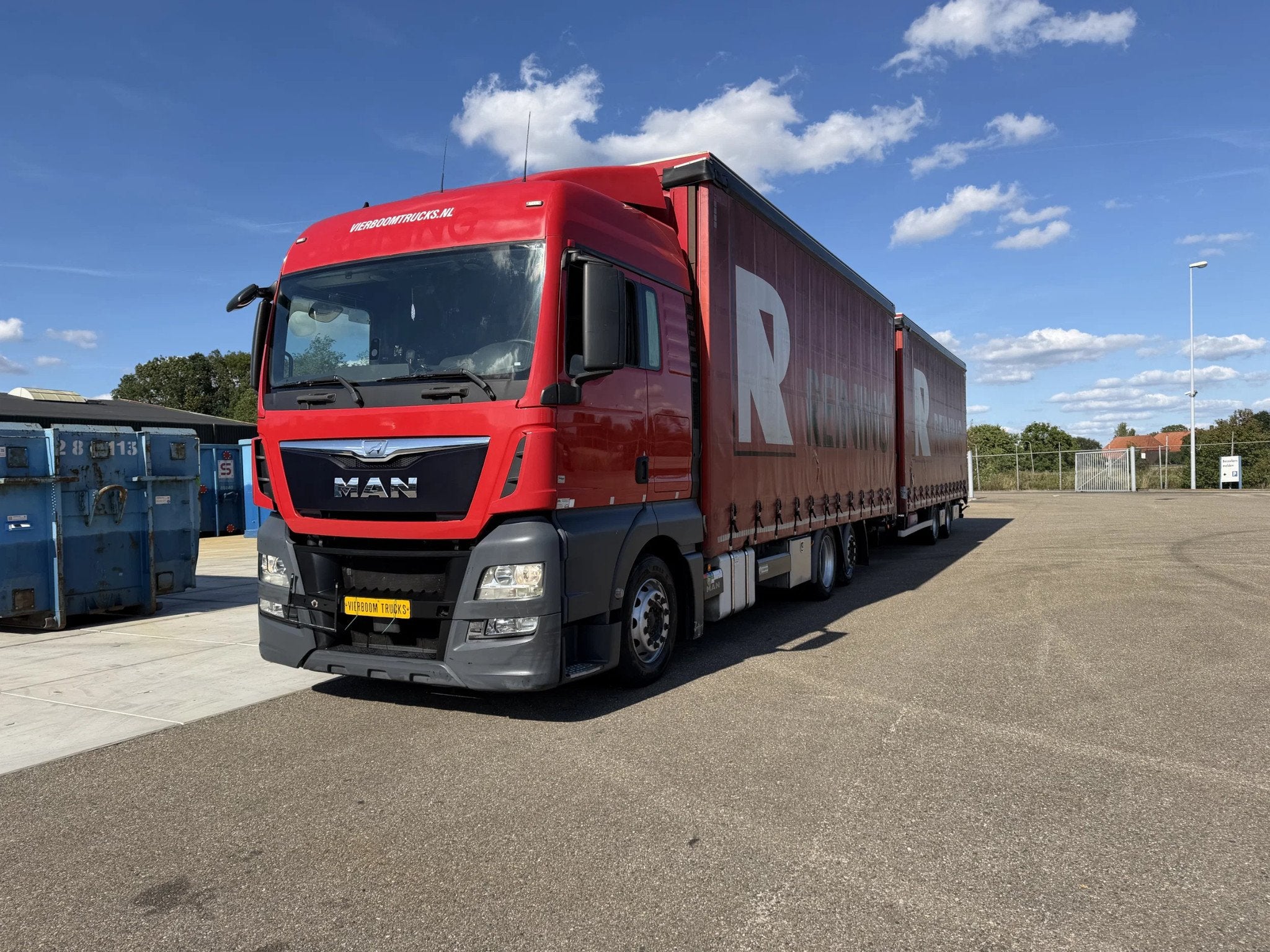 MAN TGX 24.400 TGX 24.400 6X2 Komplett mit 2016 Anhanger 115, Auto's, Automaat, Euro 6, MAN, Bedrijf