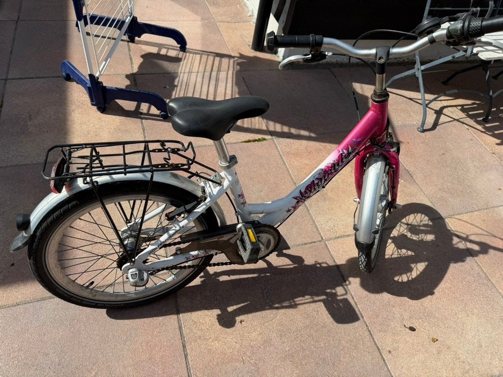 Kinderfiets skyride, Ophalen, Terugtraprem, Skyride, 16 tot 20 inch