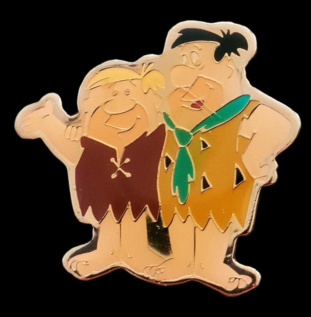 Flintstones pin- Fred en Barney, Verzenden, Nieuw, Figuurtje, Speldje of Pin