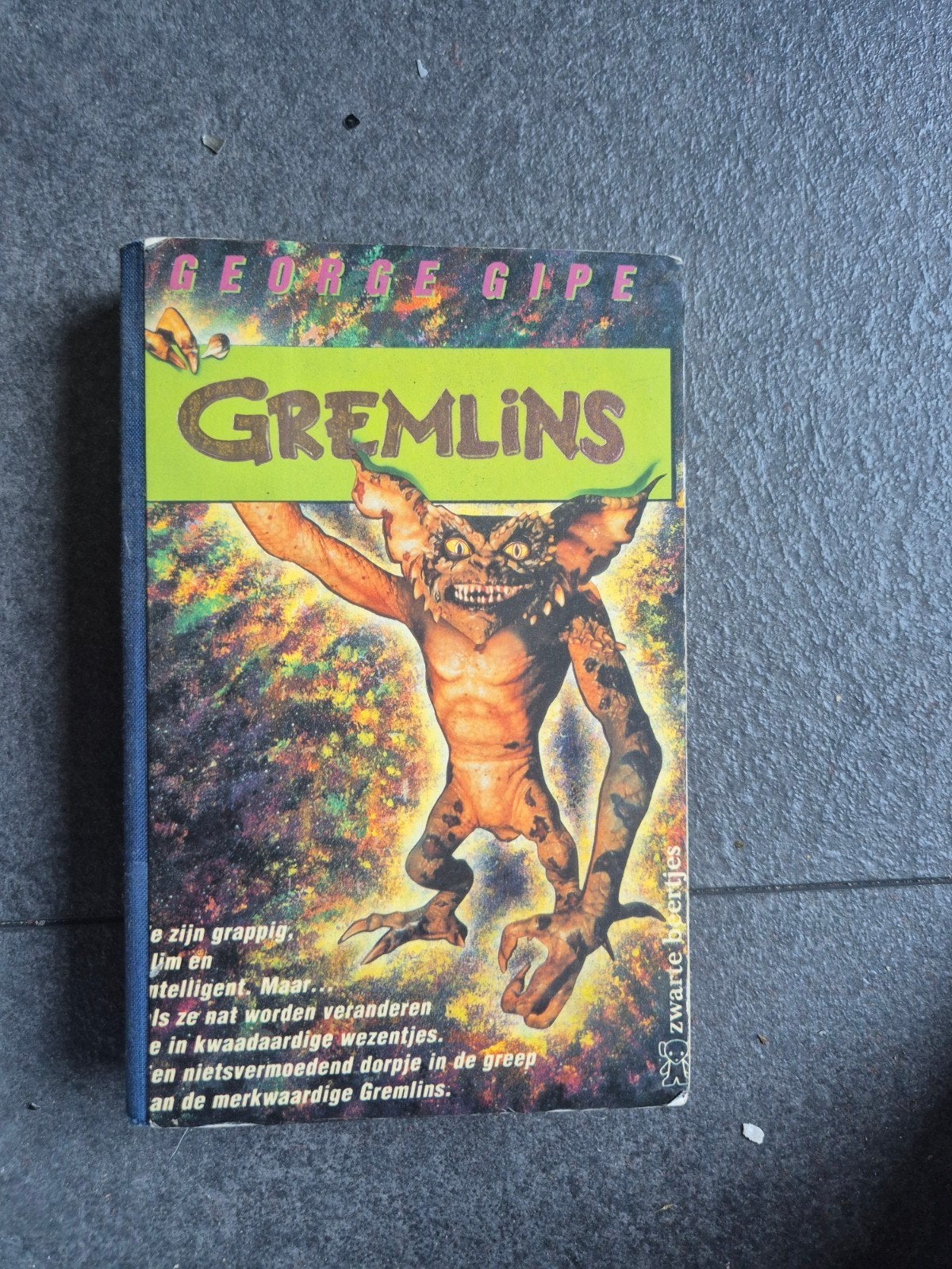 Gremlins Boek - George Gipe - Zwarte Beertjes, Boeken, Ophalen of Verzenden