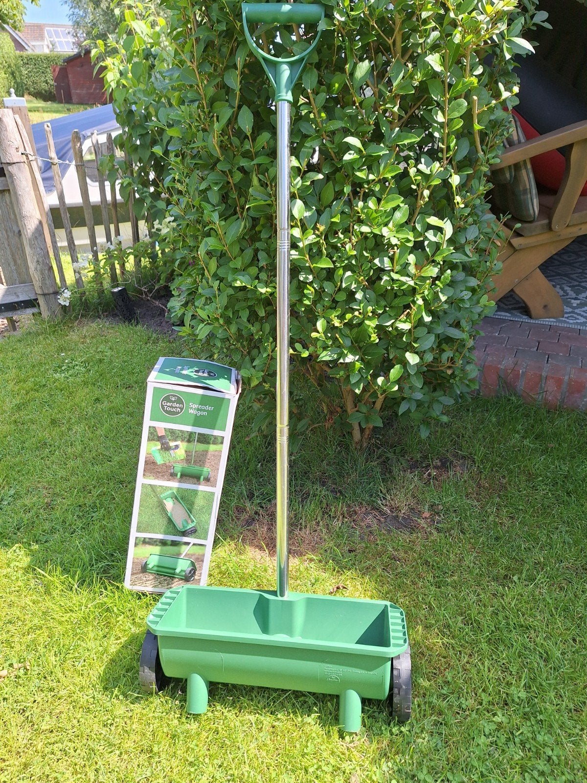 Strooiwagen, Ophalen, Zo goed als nieuw