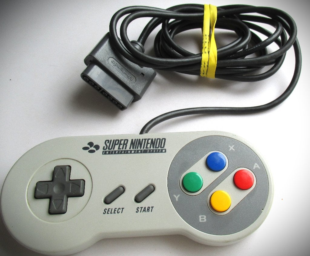 Nintendo SNES Controller~Originele vintage Controler, Ophalen of Verzenden, Gebruikt, NES, Overige controllers