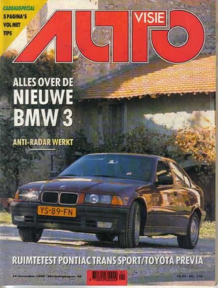 Autovisie 24 1990 : Mini Cooper - Peugeot 309 - Ferrari F40, Boeken, Ophalen of Verzenden, Gelezen, Algemeen