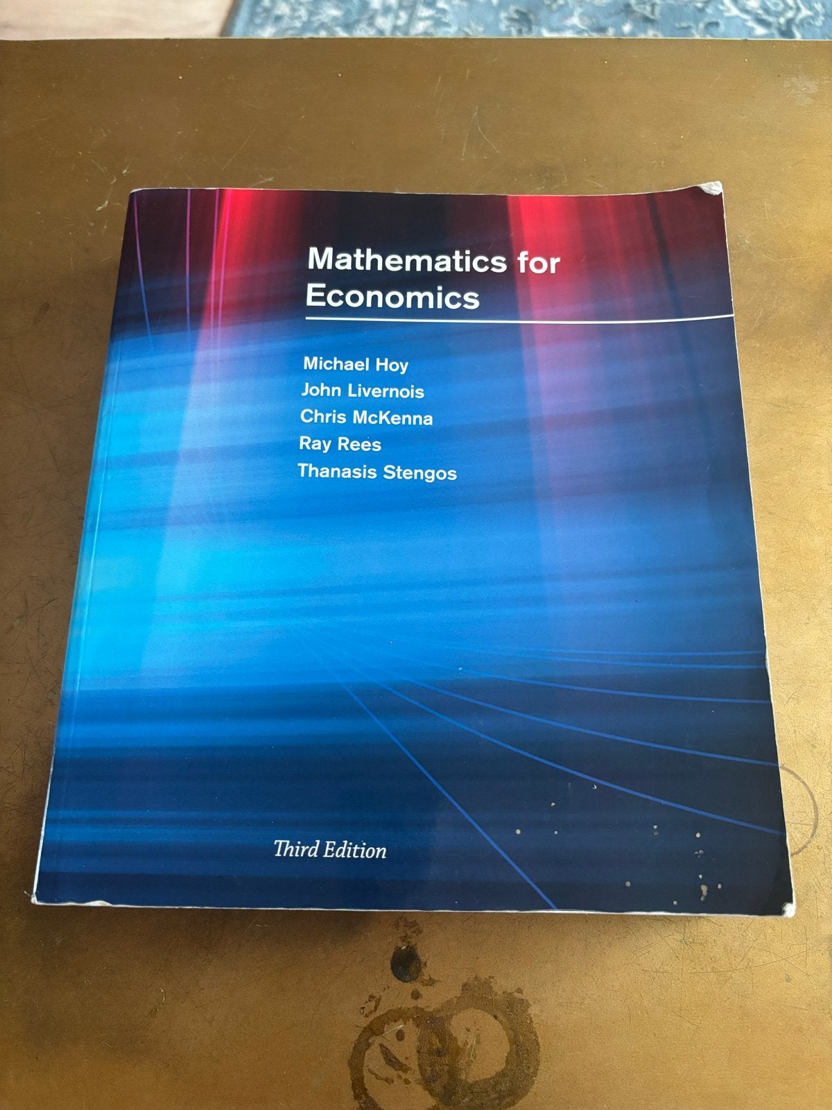 Mathematics for Economics - Derde Editie, Ophalen, Gamma, Gelezen, WO