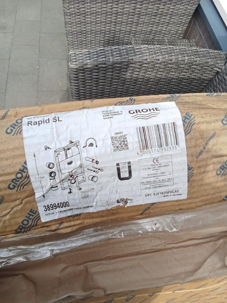 Grohe Rapid SL inbouwreservoir voor toilet, Ophalen of Verzenden, Nieuw, Toilet