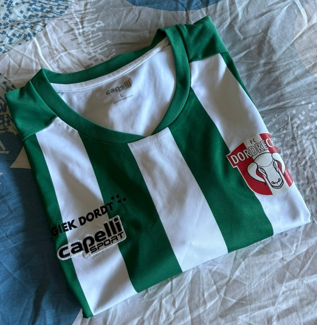 FC Dordrecht thuis shirt 2021-2022, Maat L, Ophalen of Verzenden, Zo goed als nieuw, Shirt