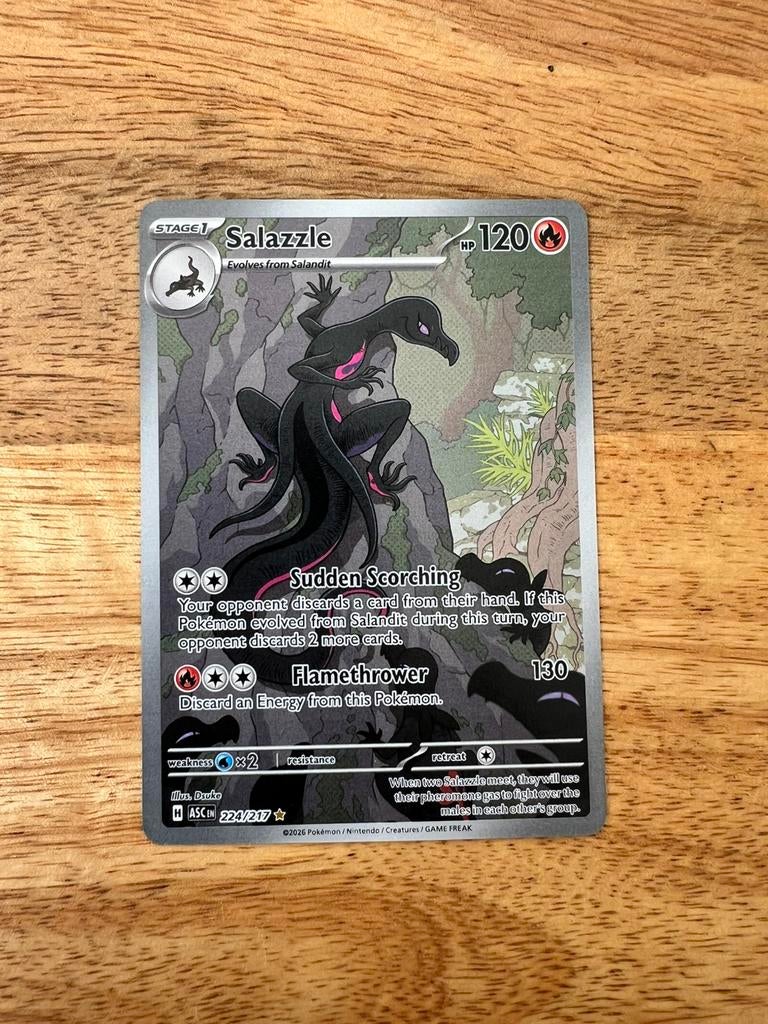 Salazzle (ASC 224) Ascended Heroes, Ophalen of Verzenden, Zo goed als nieuw