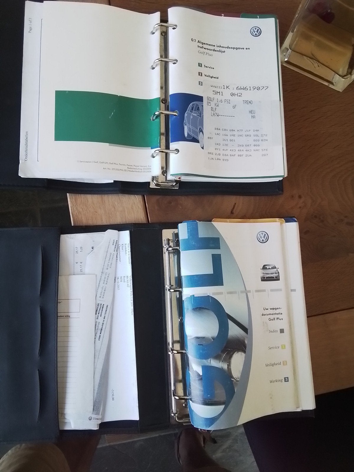 VW Golf Plus handleiding 2x 2004 en 2006, Auto diversen, Handleidingen en Instructieboekjes, Ophalen of Verzenden