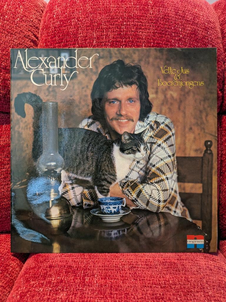 Alexander Curly / Vette Jus - Boerenjongens, Ophalen of Verzenden, Gebruikt, 12 inch, Levenslied of Smartlap
