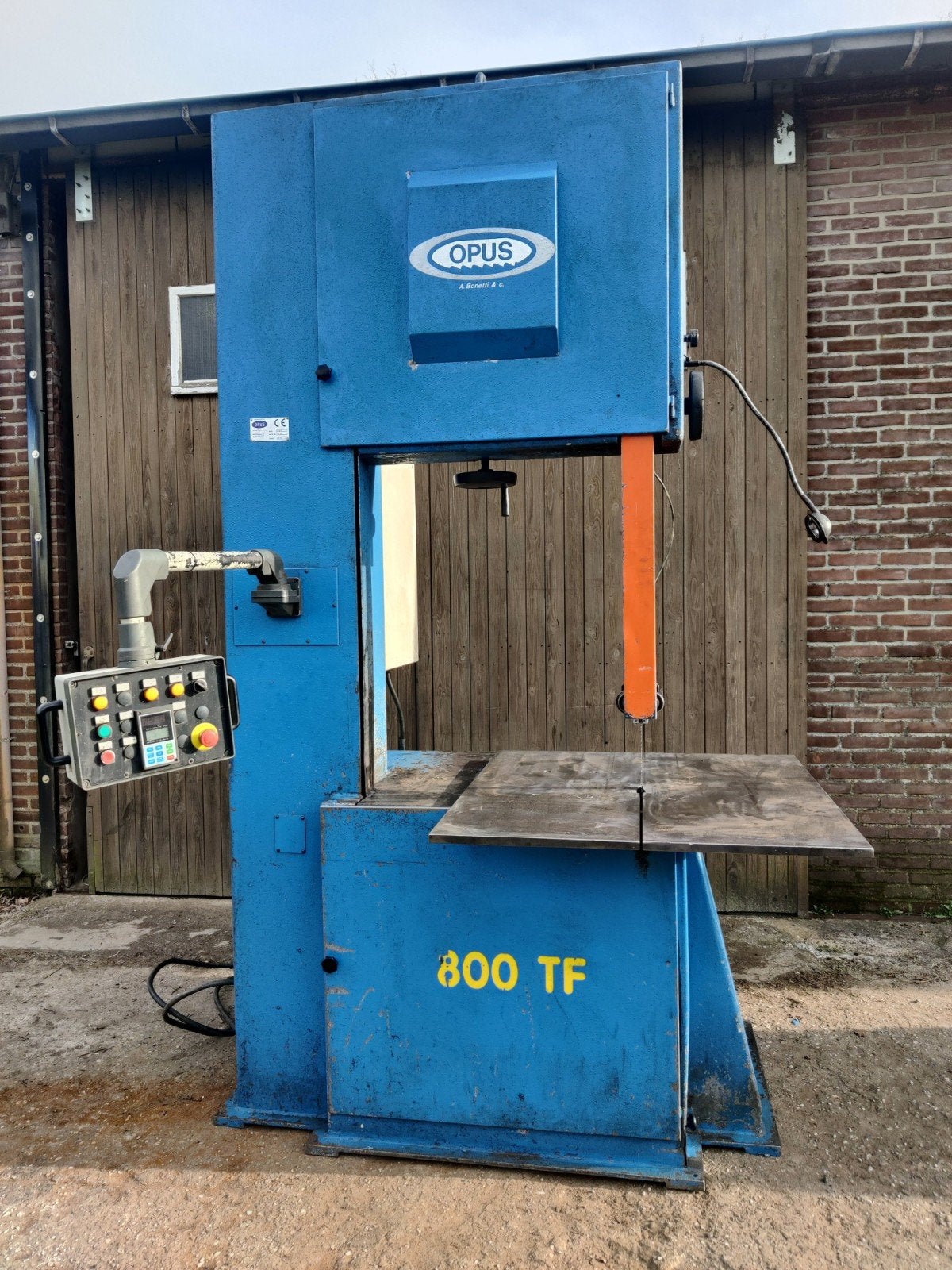 Lintzaag alle materialen Bonetti Opus 800TF, Ophalen, ., 70 mm of meer, .