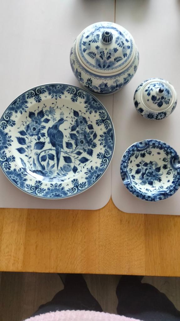 Delfts Blauw Servies Set - RAM Made in Holland, Ophalen of Verzenden