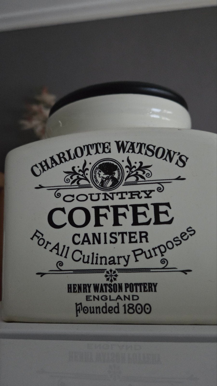 Set van 4 Charlotte Watson's Country voorraadpotten, Ophalen