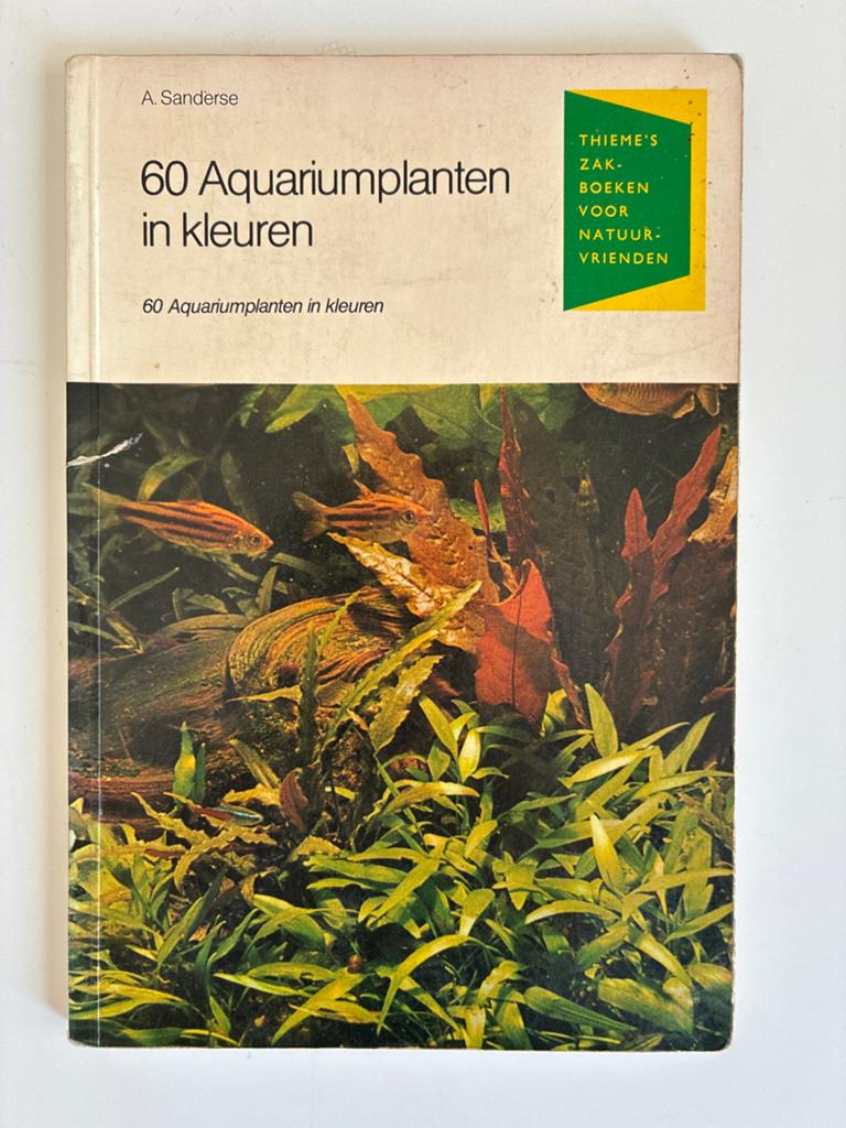 60 Aquariumplanten in kleuren - A. Sanderse, Ophalen of Verzenden, Gelezen