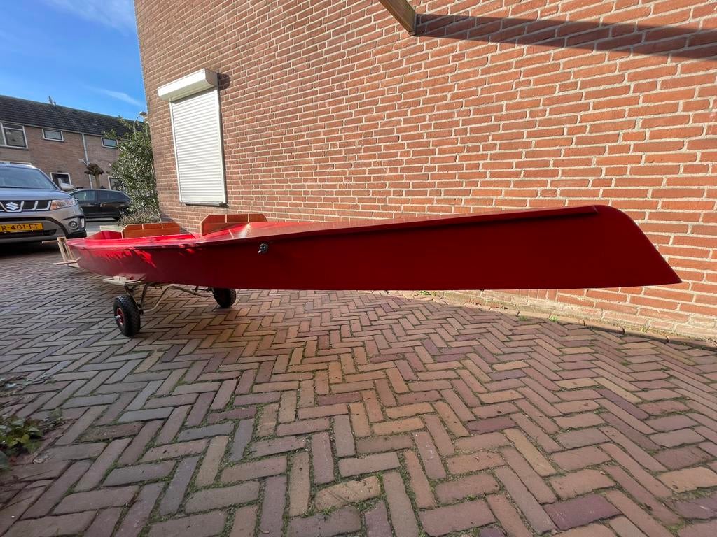 Houten handgemaakte kano! UNIEK, Ophalen, Met peddels, Overige typen, Nieuw