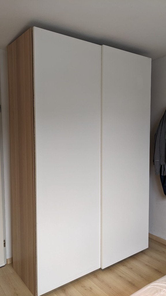 Ikea Pax-kast met schuifdeuren - H236 B150 D58 cm, Ophalen, Gebruikt, 100 tot 150 cm, 200 cm of meer