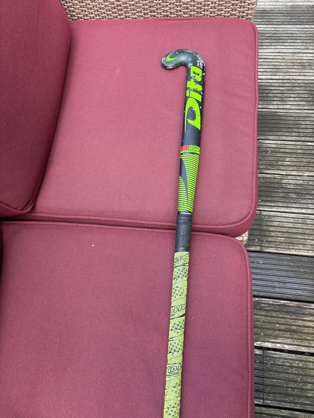 Dita Fiber Tec C20 hockeystick - Medium-Bow 23MM, 35 inch, Ophalen of Verzenden, Gebruikt, Stick