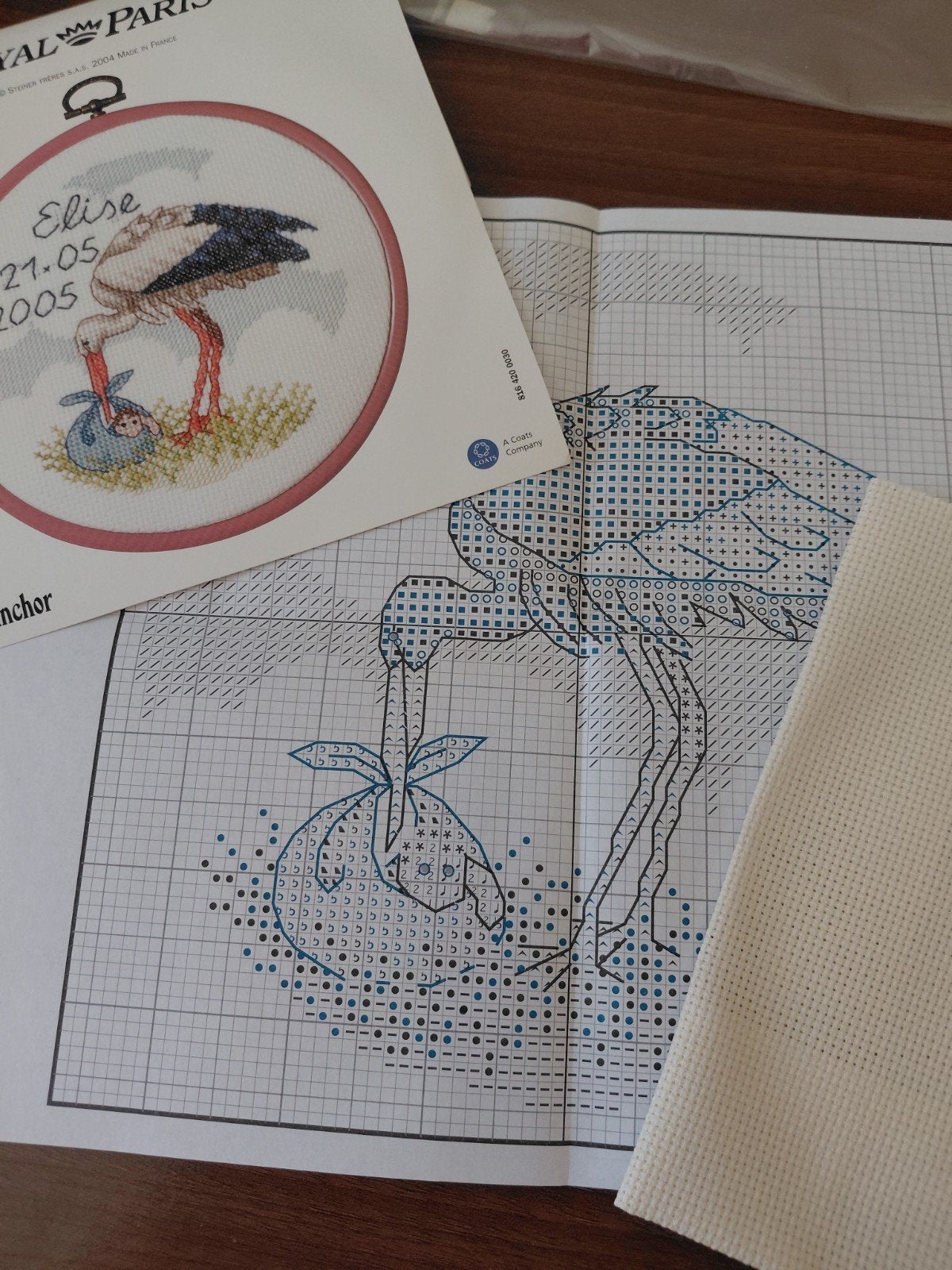 Borduurpakket - Royal Paris, Hobby en Vrije tijd, Verzenden, Nieuw