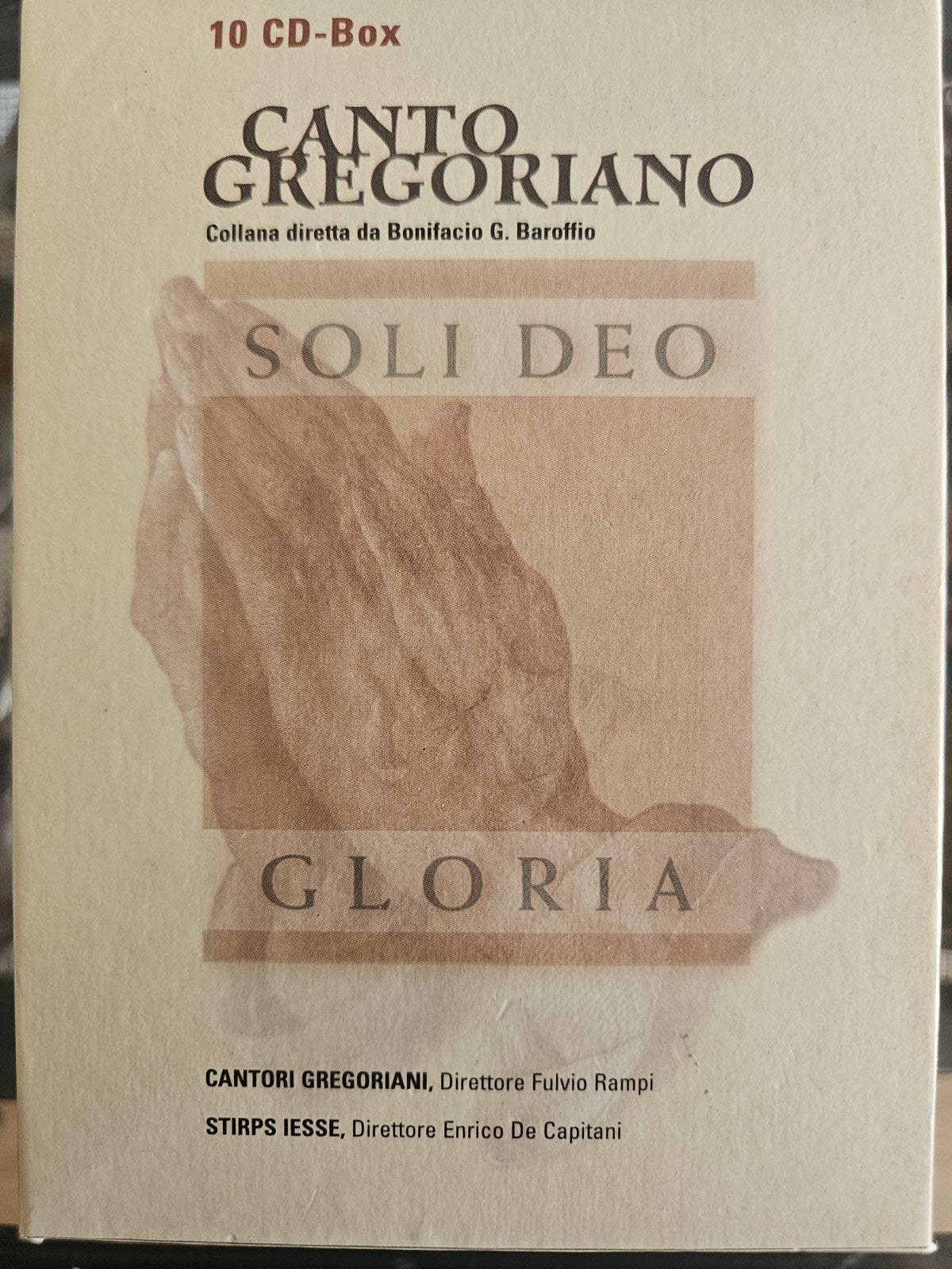 Canto Gregoriano - 10 CD-Box - Gregoriaanse Gezangen, Cd's en Dvd's, Boxset, Overige componisten, Zo goed als nieuw, Inclusief doosje