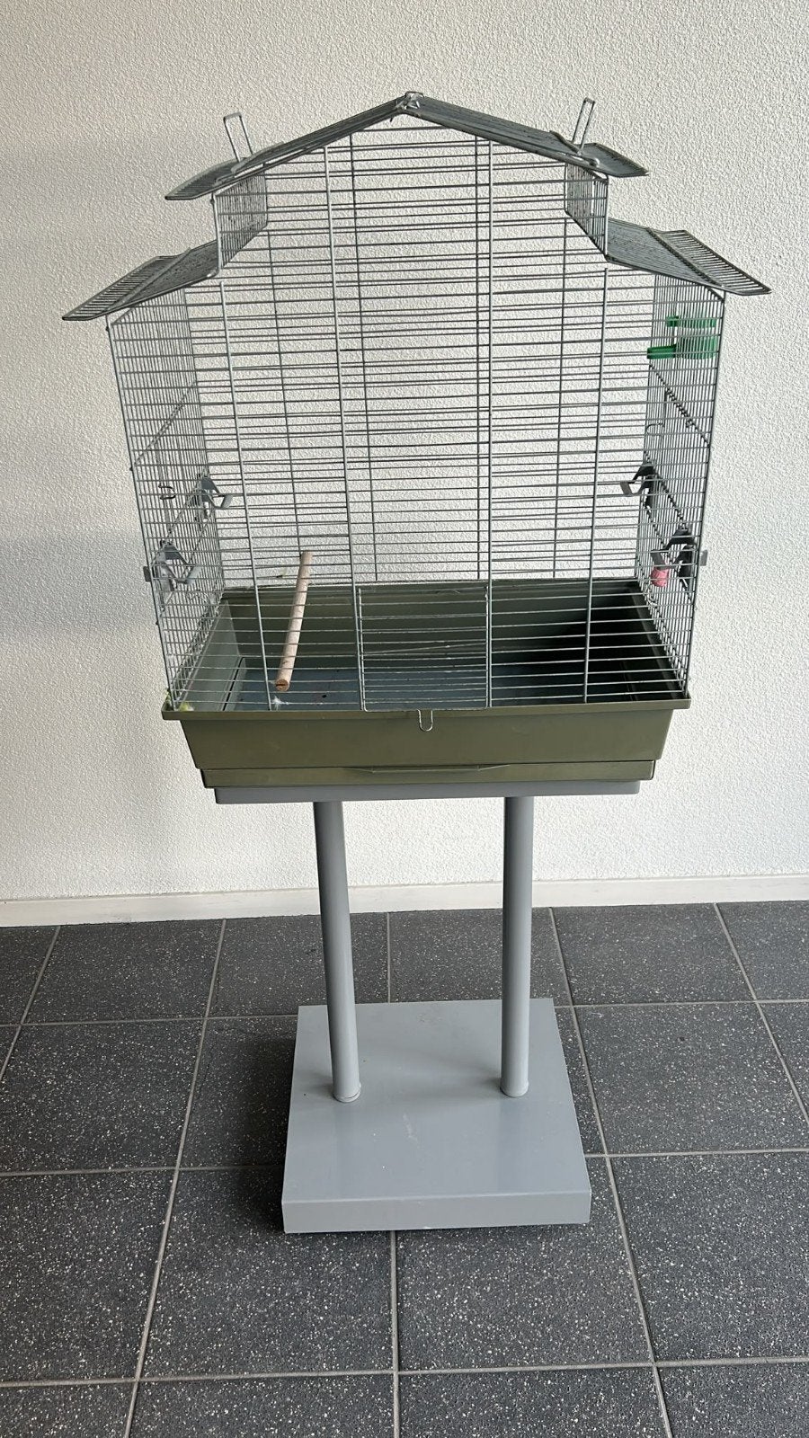 Vogelkooi, Ophalen, Gebruikt, Metaal, Vogelkooi