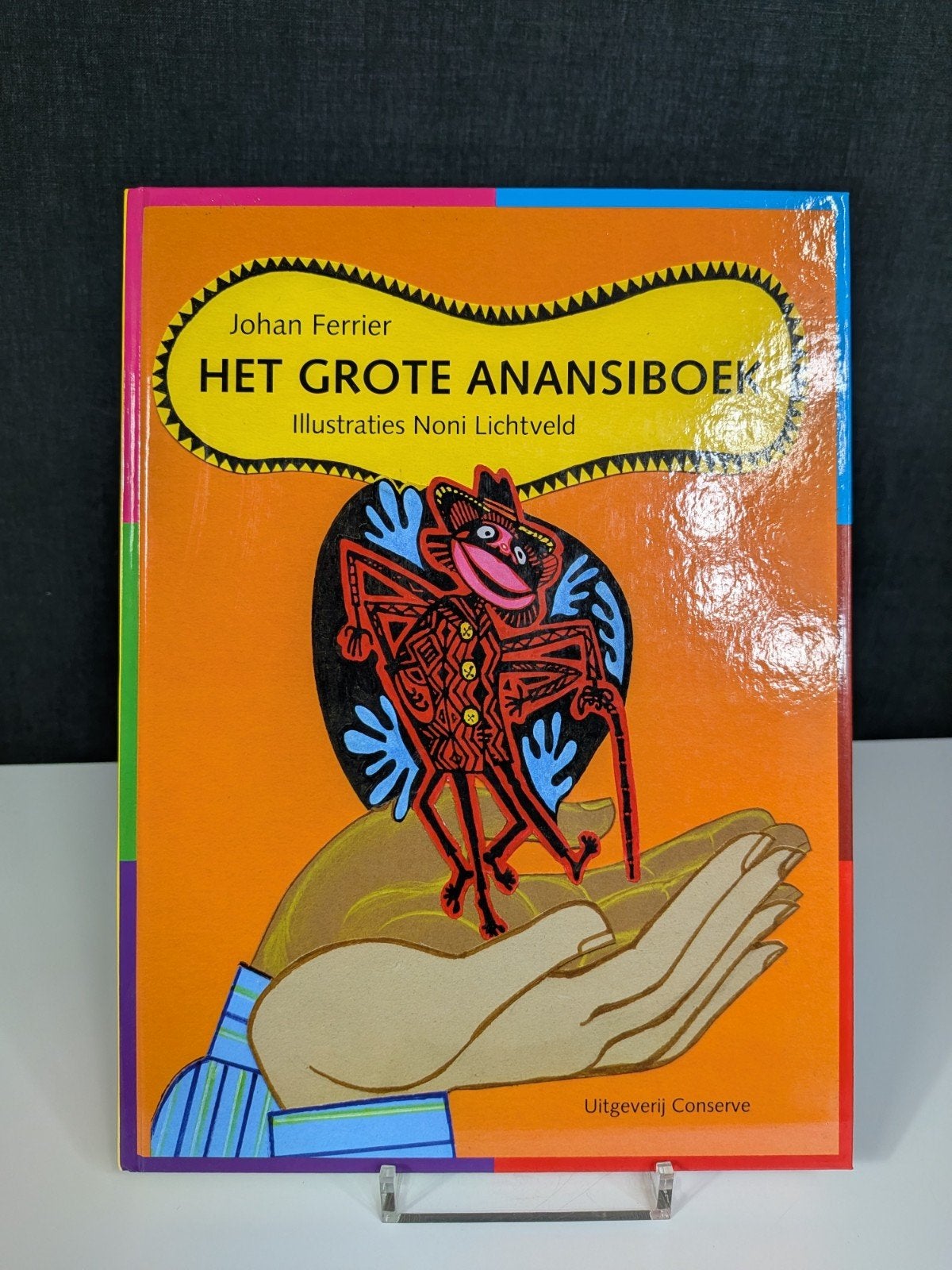 Johan Ferrier - Het Grote Anansiboek Gebonden, Gelezen, Fictie algemeen, Ophalen of Verzenden, Johan Ferrier