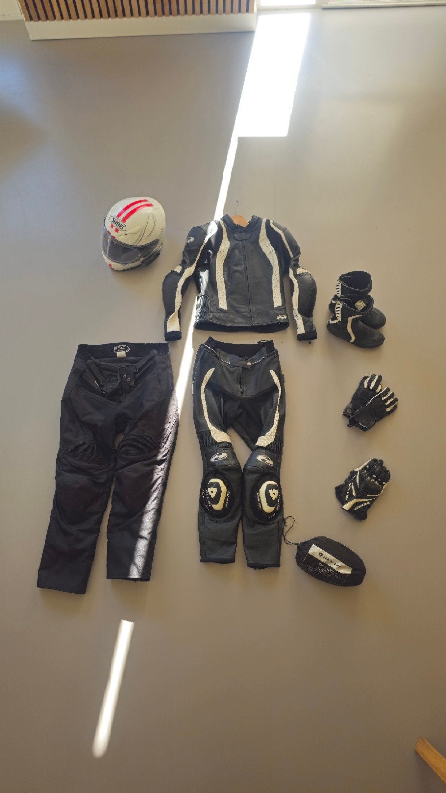 Volledige dames motor outfit Shoei Held Dainese REV'IT, Ophalen, Combipak, Shoei, Held, Dainese, Rev'it, Dames