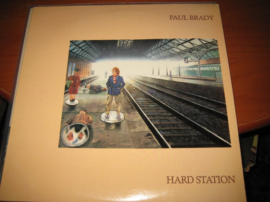 LP, Paul Brady: Hard Station, Cd's en Dvd's, Vinyl | Pop, Ophalen of Verzenden, Zo goed als nieuw, LP