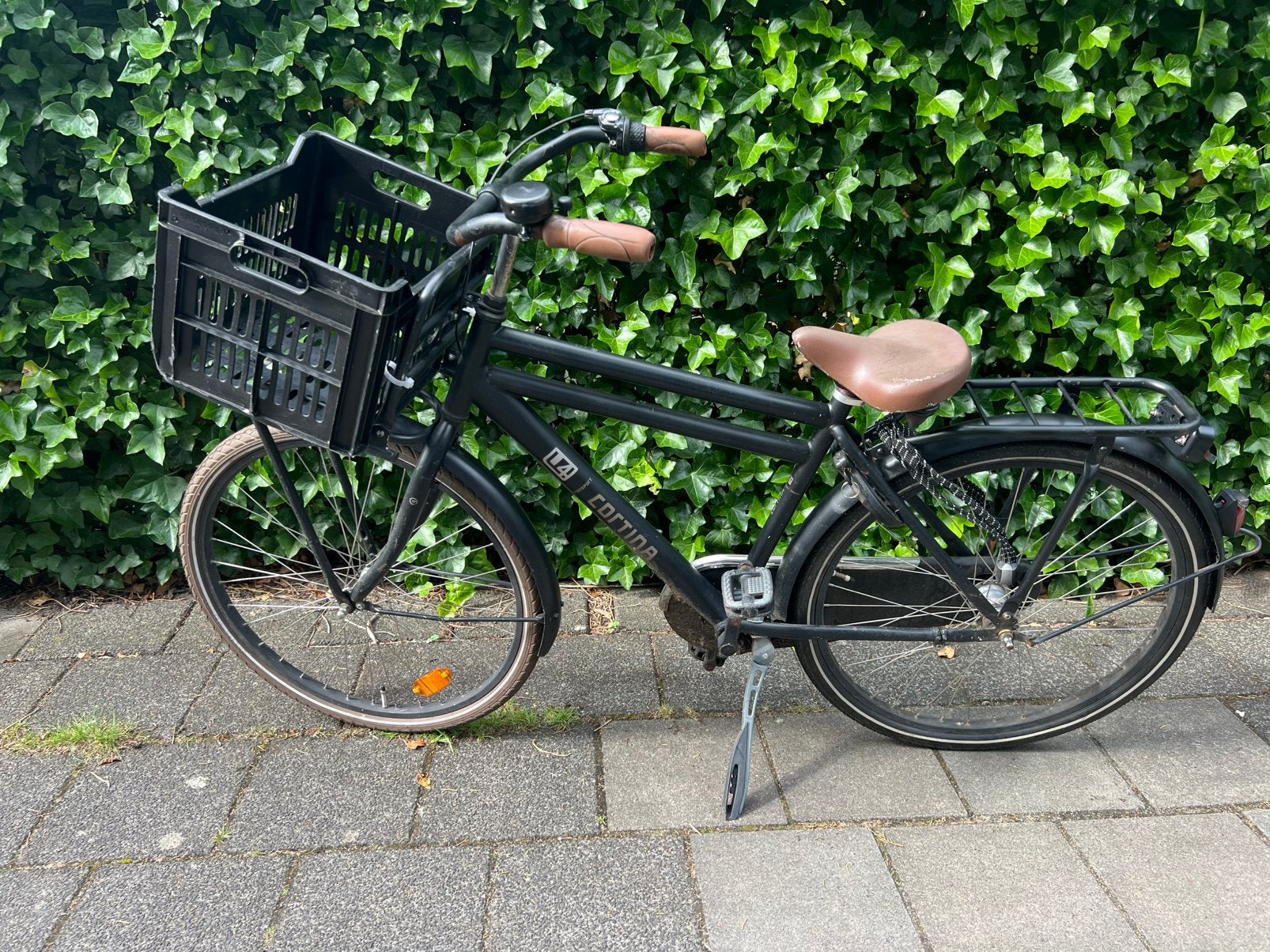 Cortina U4 Transportfiets 26 inch 3 versnellingen 2e hands, Terugtraprem, 22 inch, Gebruikt, Versnellingen